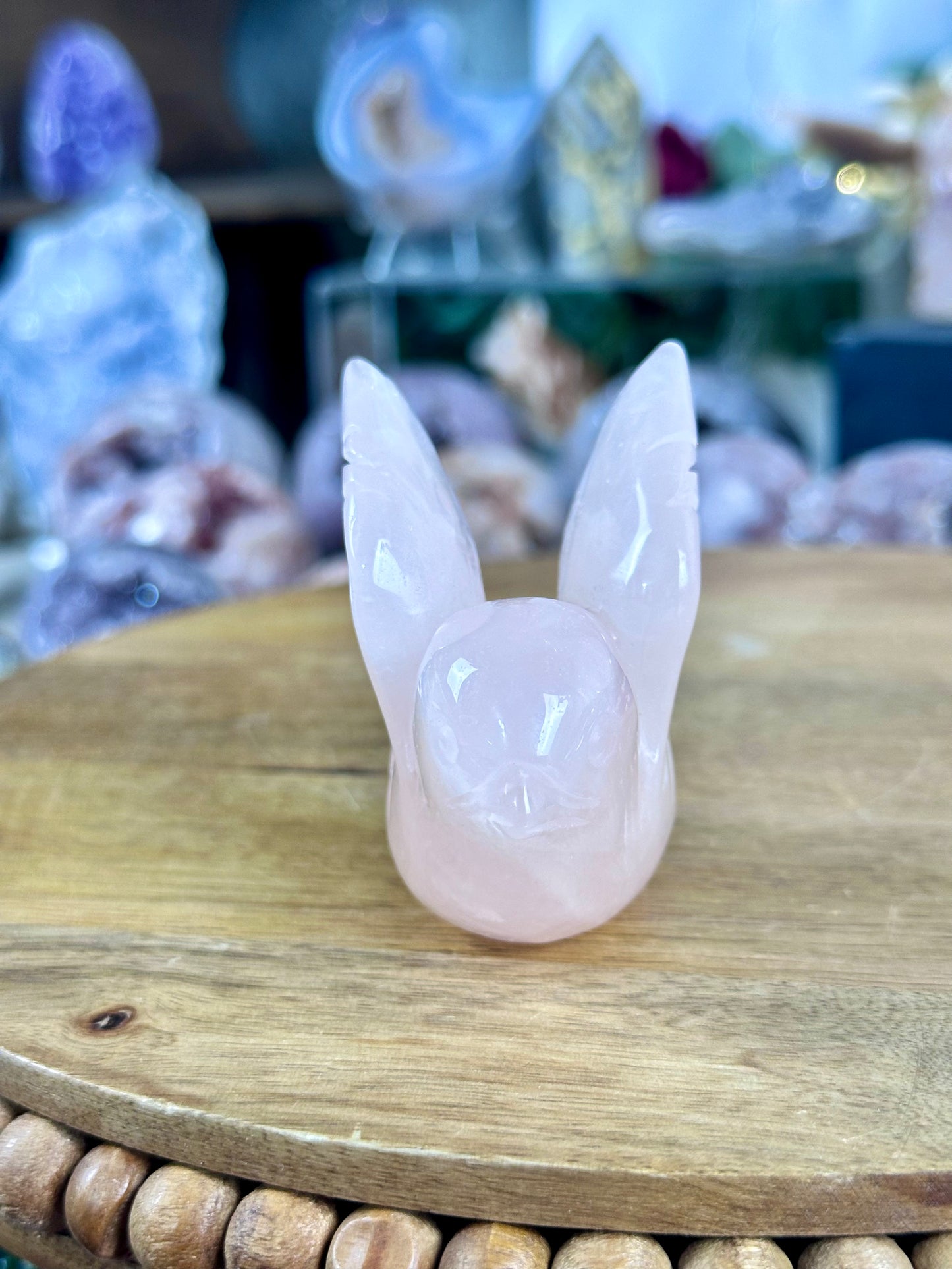 Rose Quartz Bird
