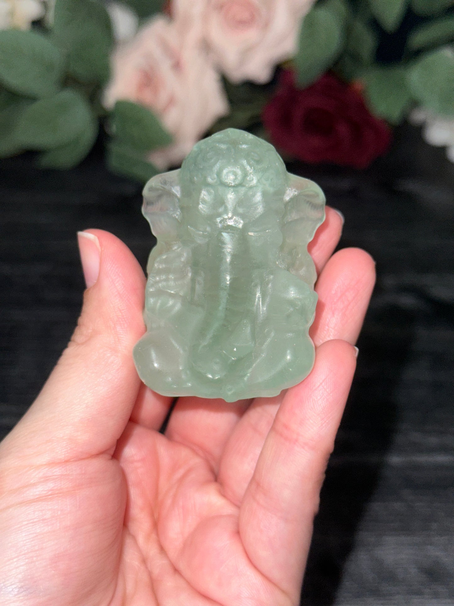 Fluorite Ganesha