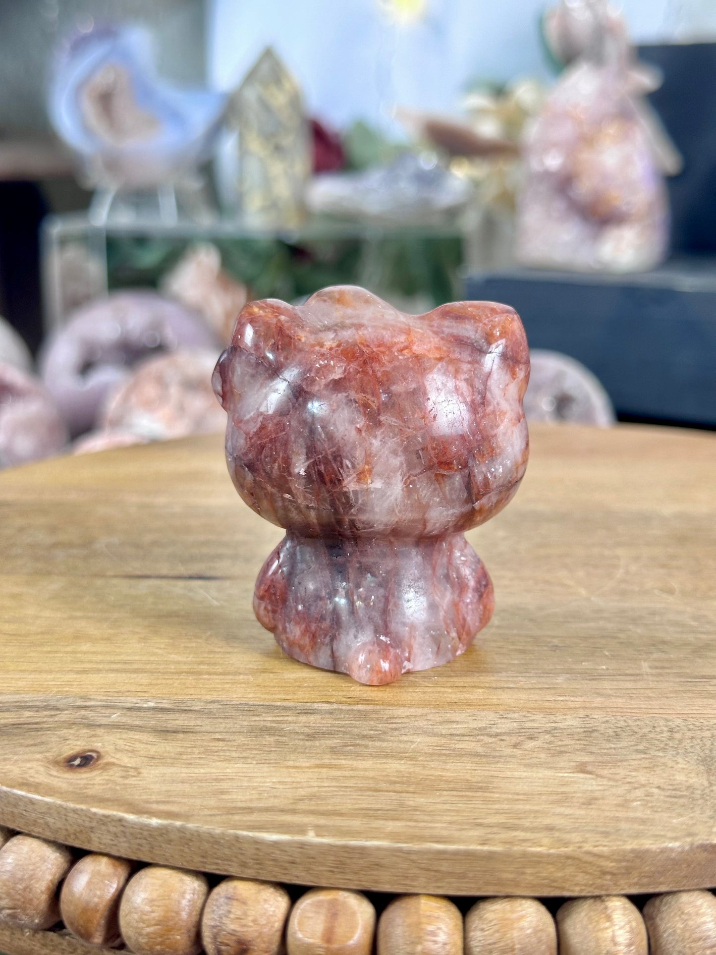 Rose Quartz Hello Kitty