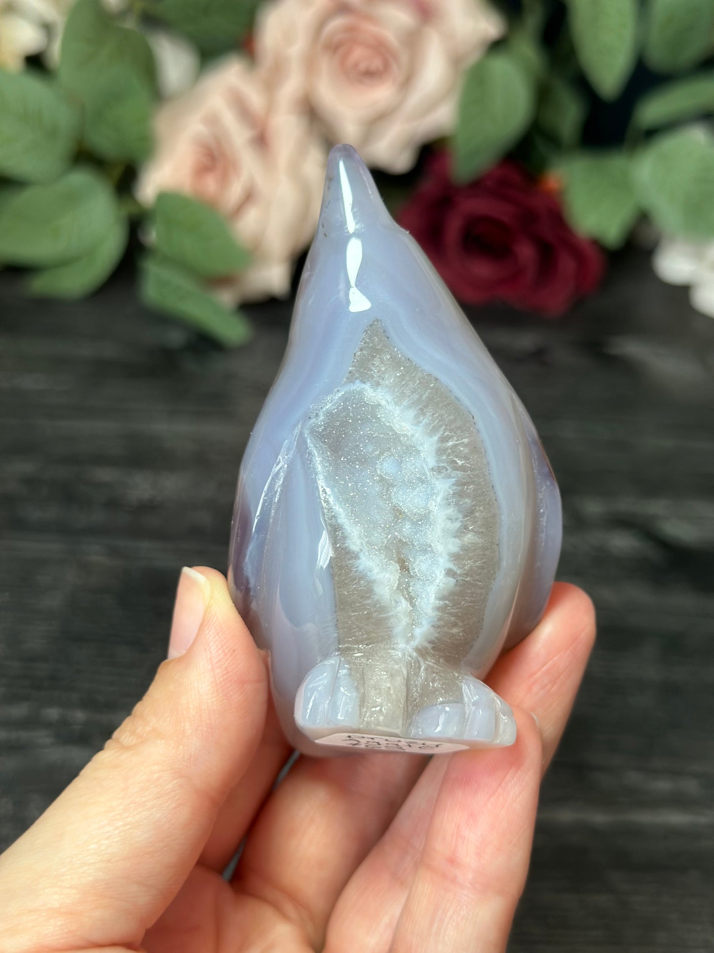 Sugar Druzy Agate Penguin