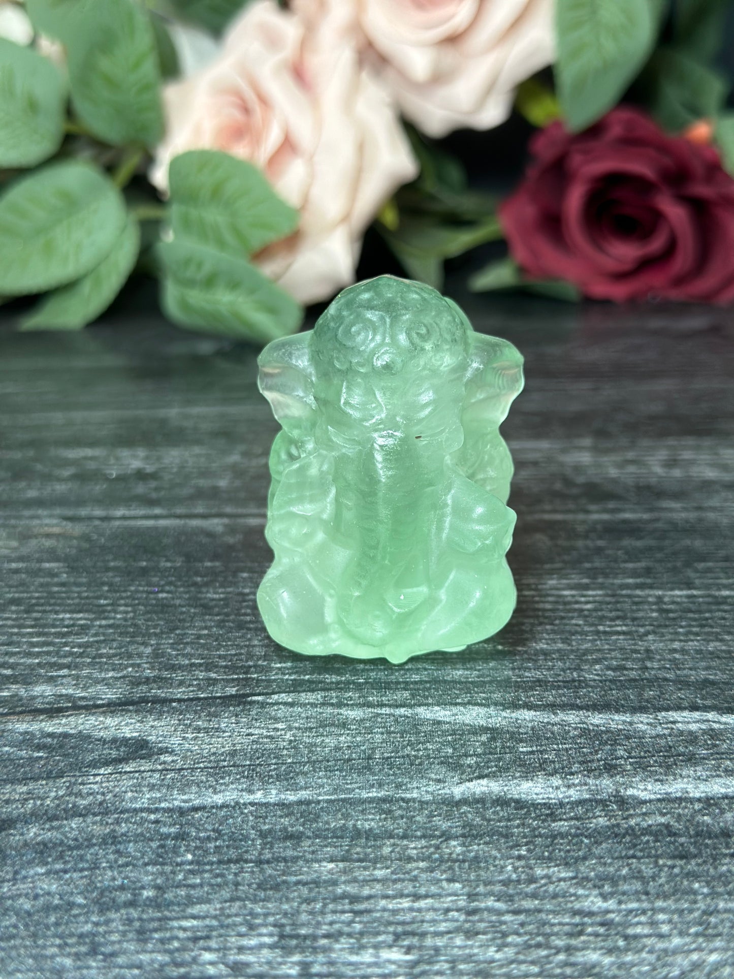 Fluorite Ganesha