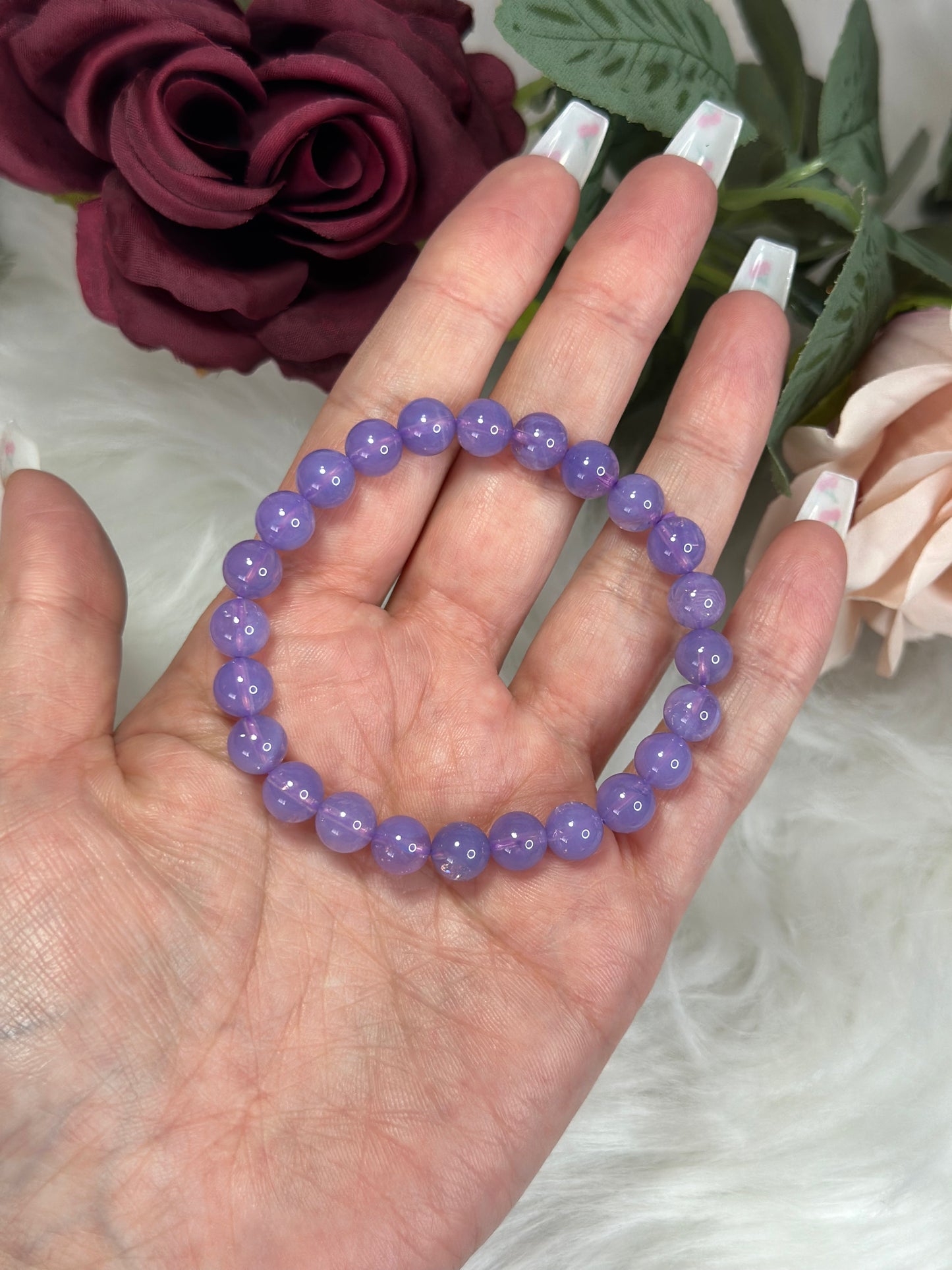 Lavender Moon Quartz Bracelet