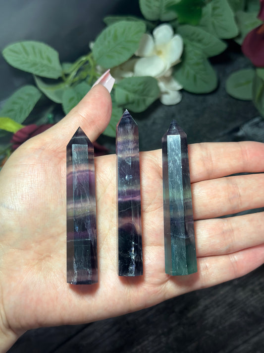 Rainbow Fluorite Tower