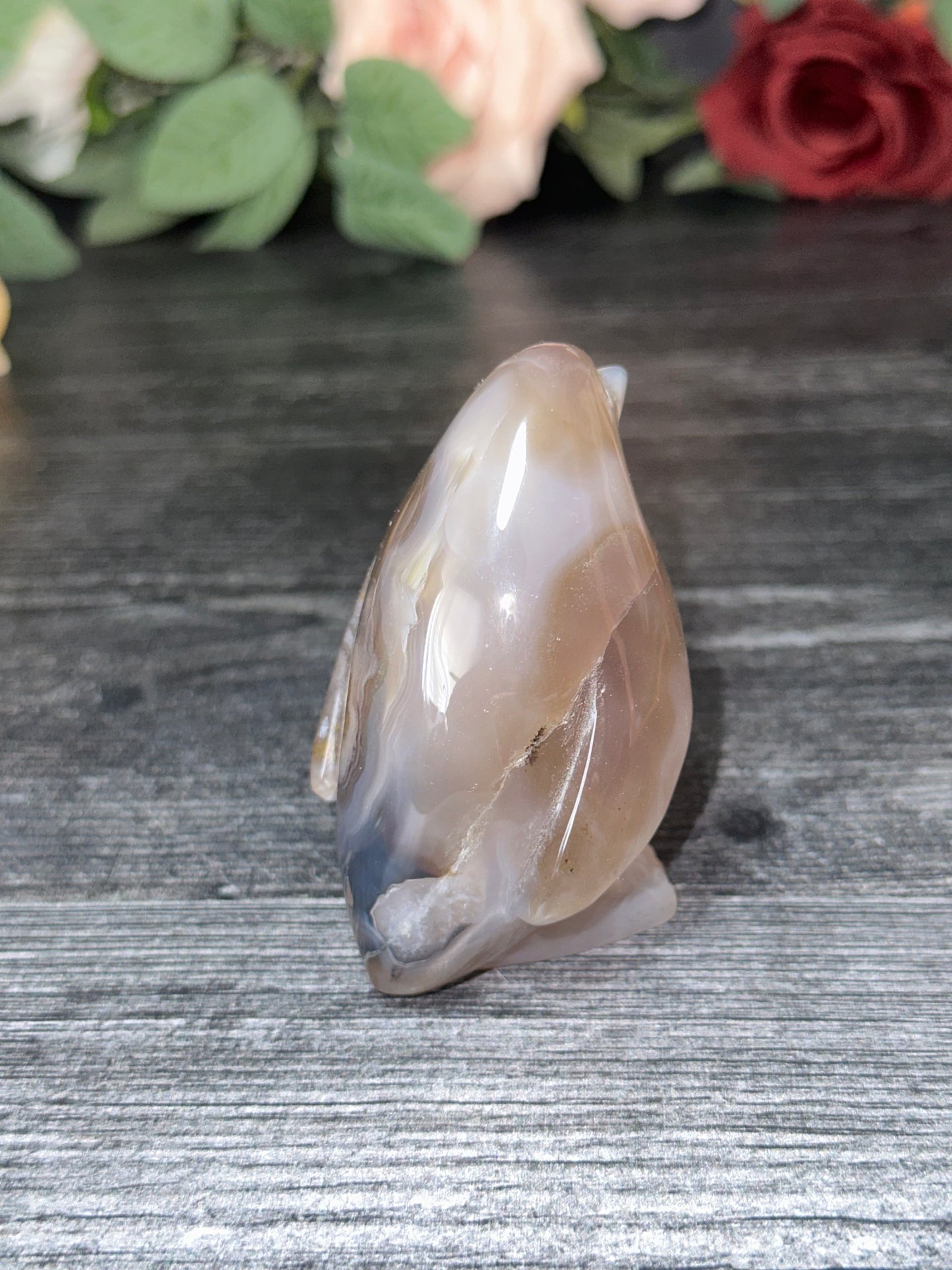 Druzy Agate Penguin