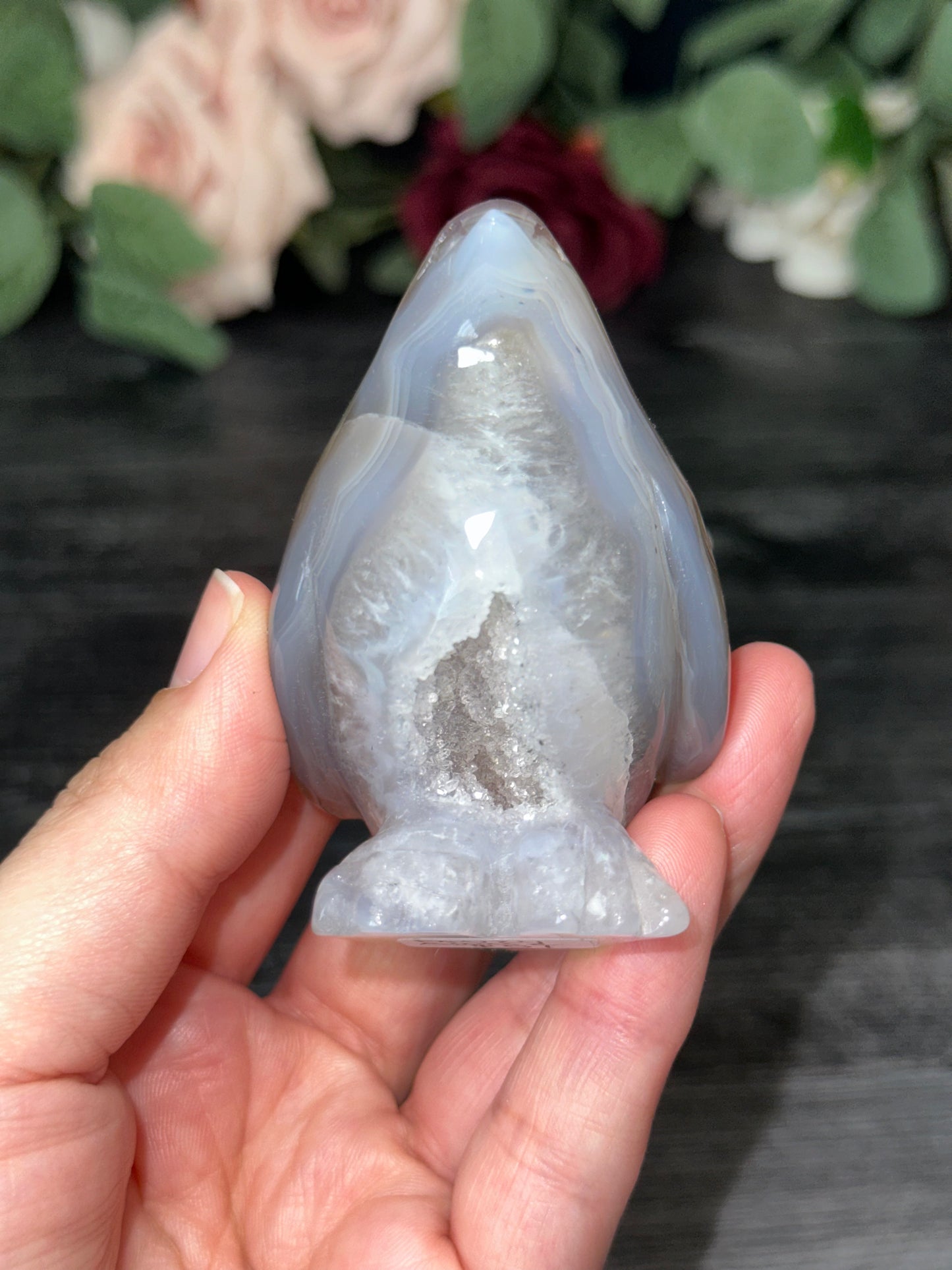 Druzy Agate Penguin