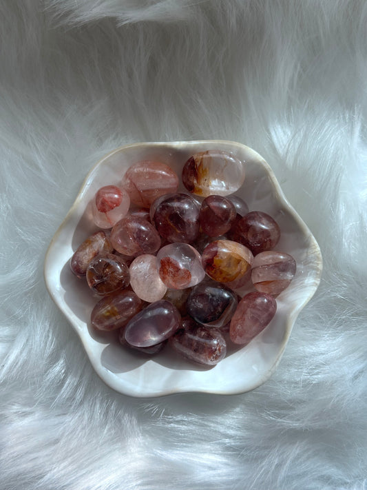 Fire Quartz Tumble Crystal